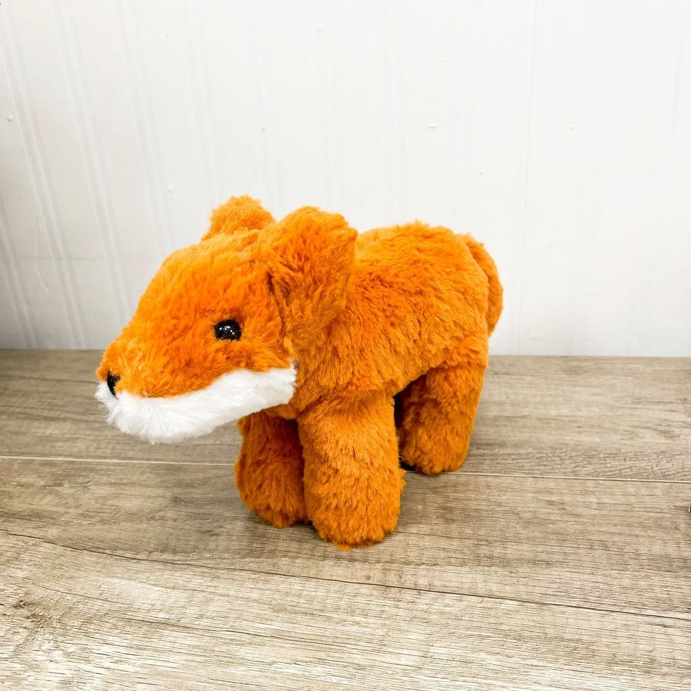 Manhattan Toy Company Orange Fox Plush Stuffed Animal Woodland Creature 11 Inch